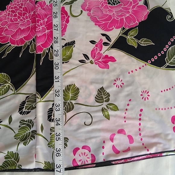 White floral keyhole dress size Small - Picture 10 of 11